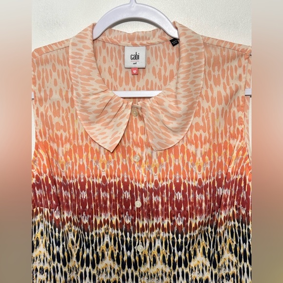 Cabi Love Ombré Sleeveless Blouse Style 3078 - Picture 4 of 10